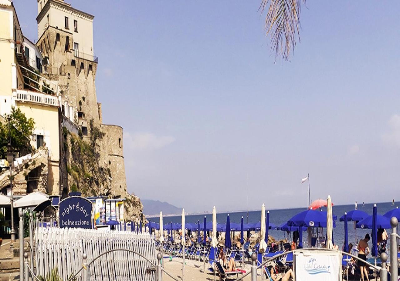 Casa Rosa Appartamento Con Giardino Cetara Buitenkant foto