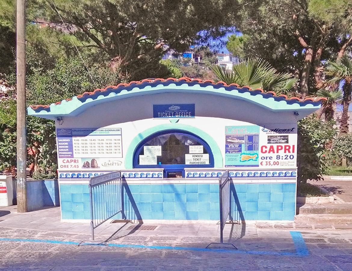 Casa Rosa Appartamento Con Giardino Cetara Buitenkant foto