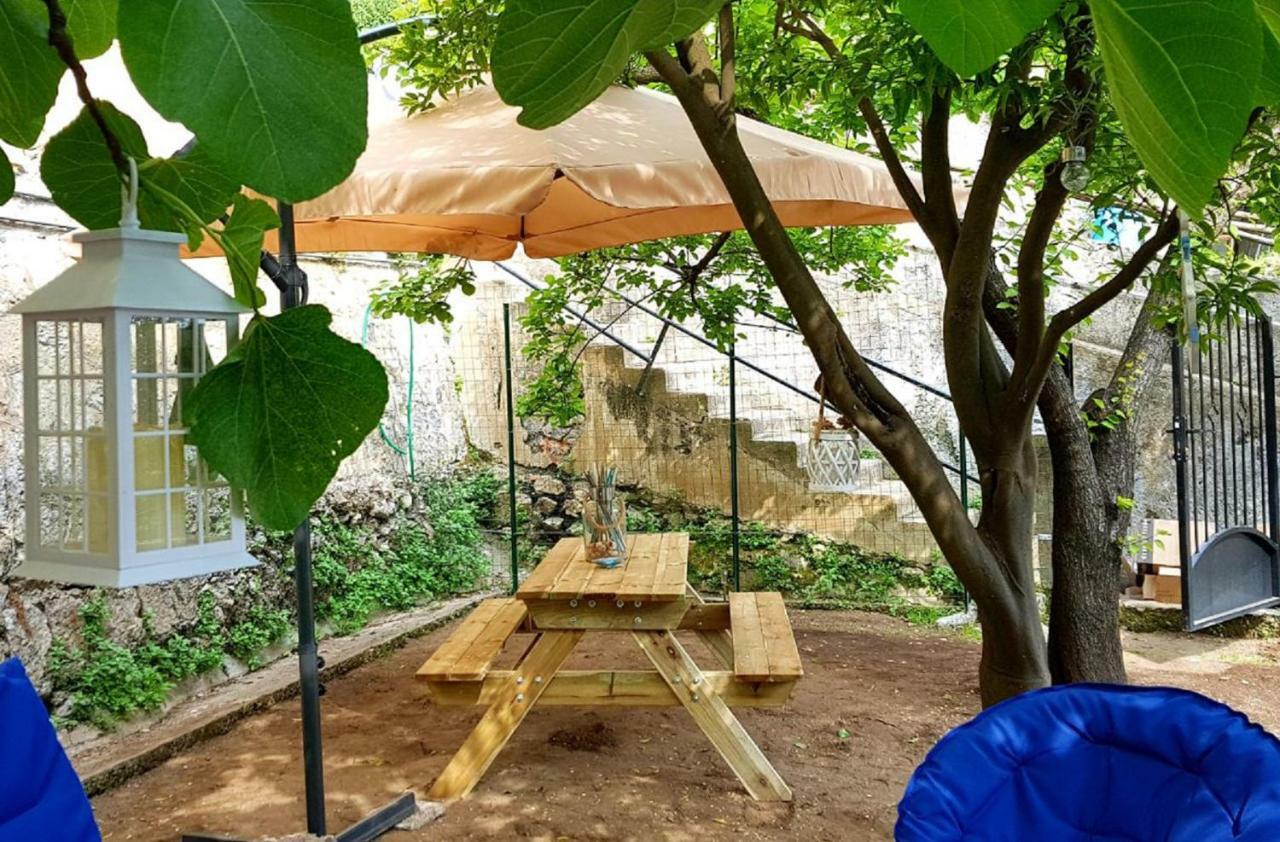 Casa Rosa Appartamento Con Giardino Cetara Buitenkant foto