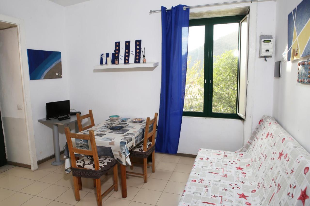 Casa Rosa Appartamento Con Giardino Cetara Buitenkant foto